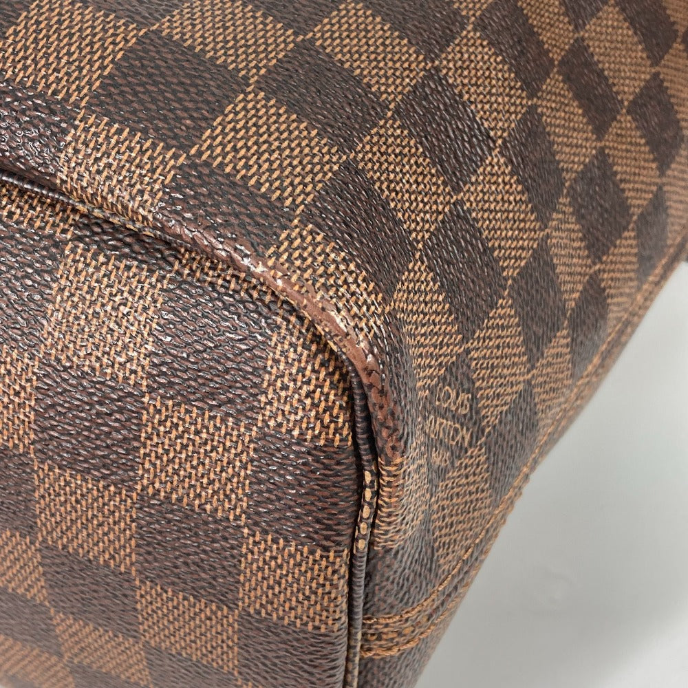 Louis Vuitton Tote Bag N41359 Damier Canvas Brown Damier Never Full Pm Mens Used Authentic