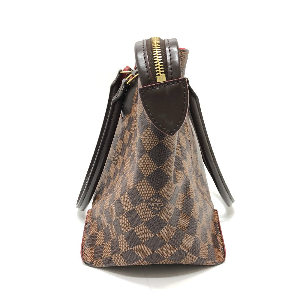 Louis Vuitton Shoulder Bag N41548 Damier Canvas Brown Damier Kaisa Tote Mm Women Used Authentic