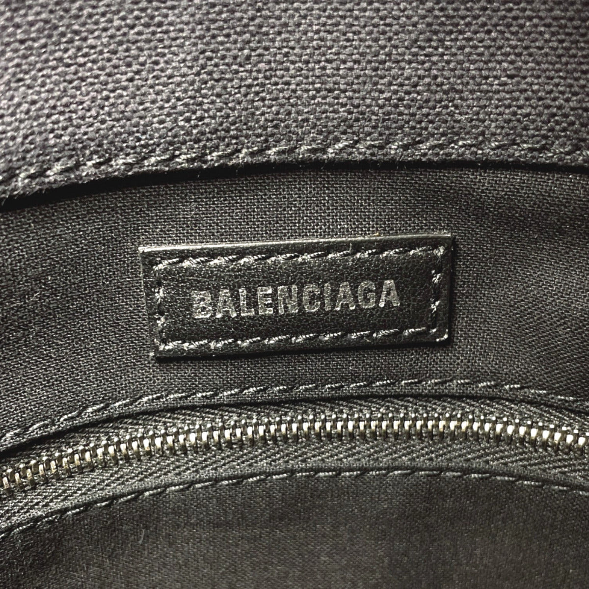 Balenciaga Handbag 619979・1090・S・002123 Canvas Black 2 Way Wave Xs