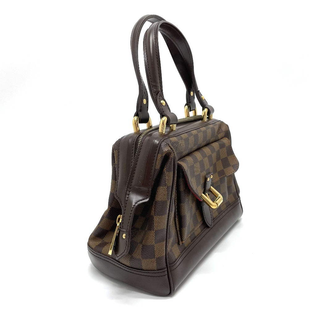 Louis Vuitton Handbag N51201 Damier Canvas, Leather Brown Damier Knightsbridge Women Used Authentic