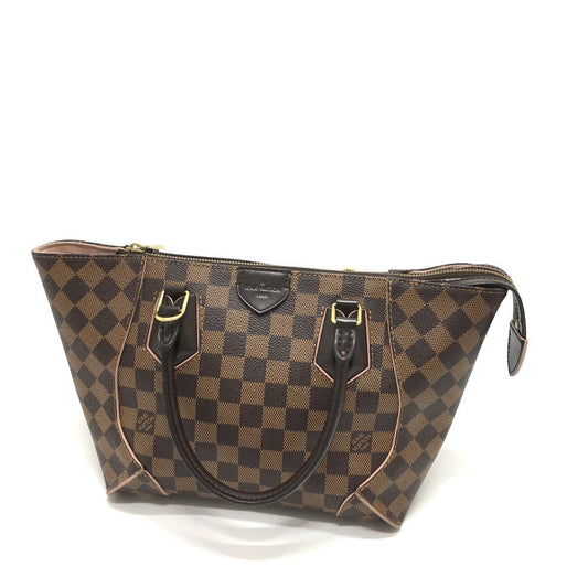 Louis Vuitton Tote Bag N41554 Damier Canvas Brown Damier Kaisatoto Pm Women Used Authentic