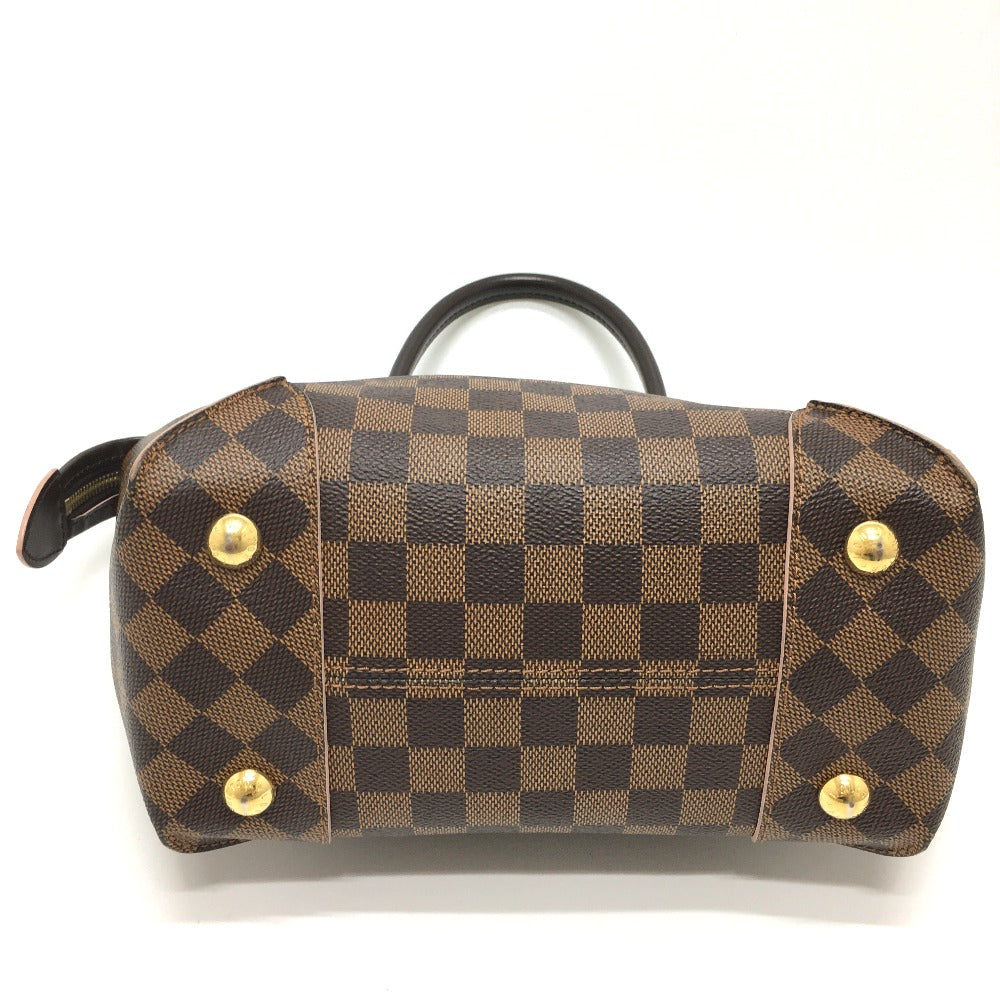 Louis Vuitton Tote Bag N41554 Damier Canvas Brown Damier Kaisatoto Pm Women Used Authentic