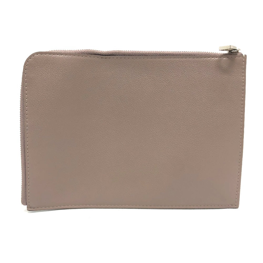 Louis Vuitton Clutch Bag R99760 Taurillon Clemence Brown L Shaped Fastener Pochette Jules Pm Women Used Authentic