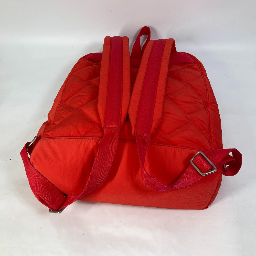 Bottegaveneta Backpack 652188 Nylon Red Backpack Mens Used Authentic