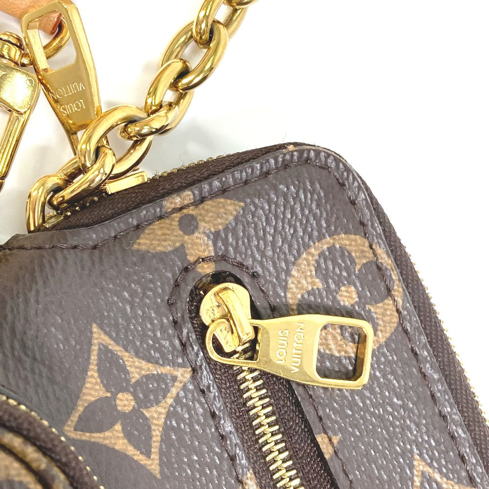 Louis Vuitton Shoulder Bag M80746 Monogram Canvas Brown Monogram Utility Crossbody Women Used Authentic