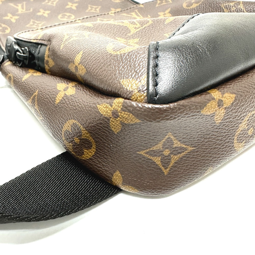 Louis Vuitton Sling Bag M45897 Monogram Macacer Canvas Brown Monogram Macacer Avenue Sling Bag Mens Used Authentic