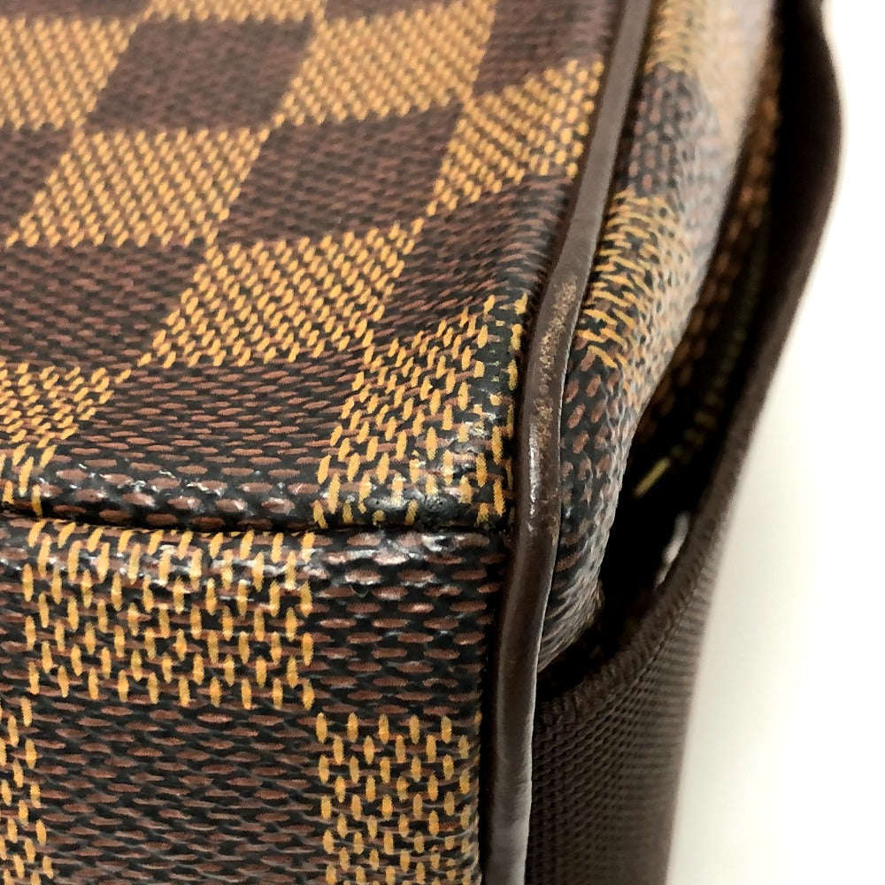 Louis Vuitton Shoulder Bag N41442 Damier Canvas Brown Damier Olaf Pm Women Used Authentic