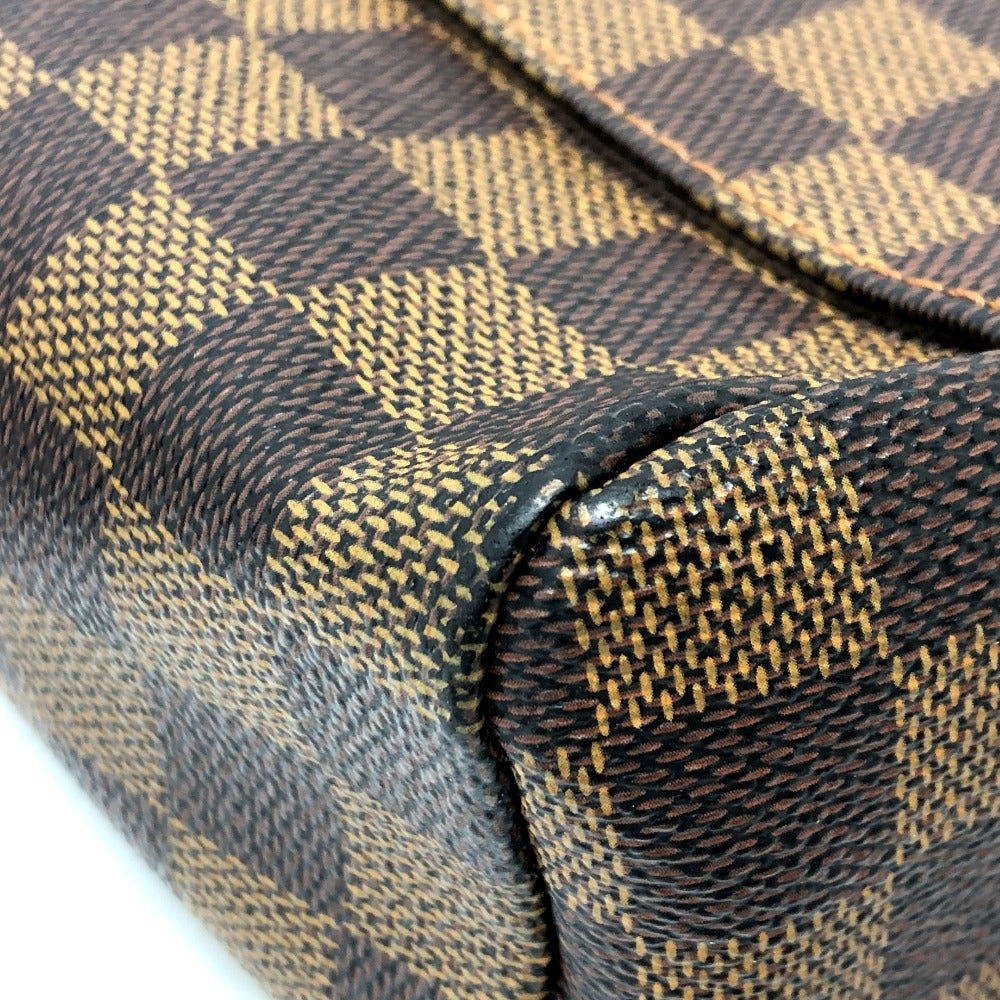 Louis Vuitton Shoulder Bag N41442 Damier Canvas Brown Damier Olaf Pm Women Used Authentic