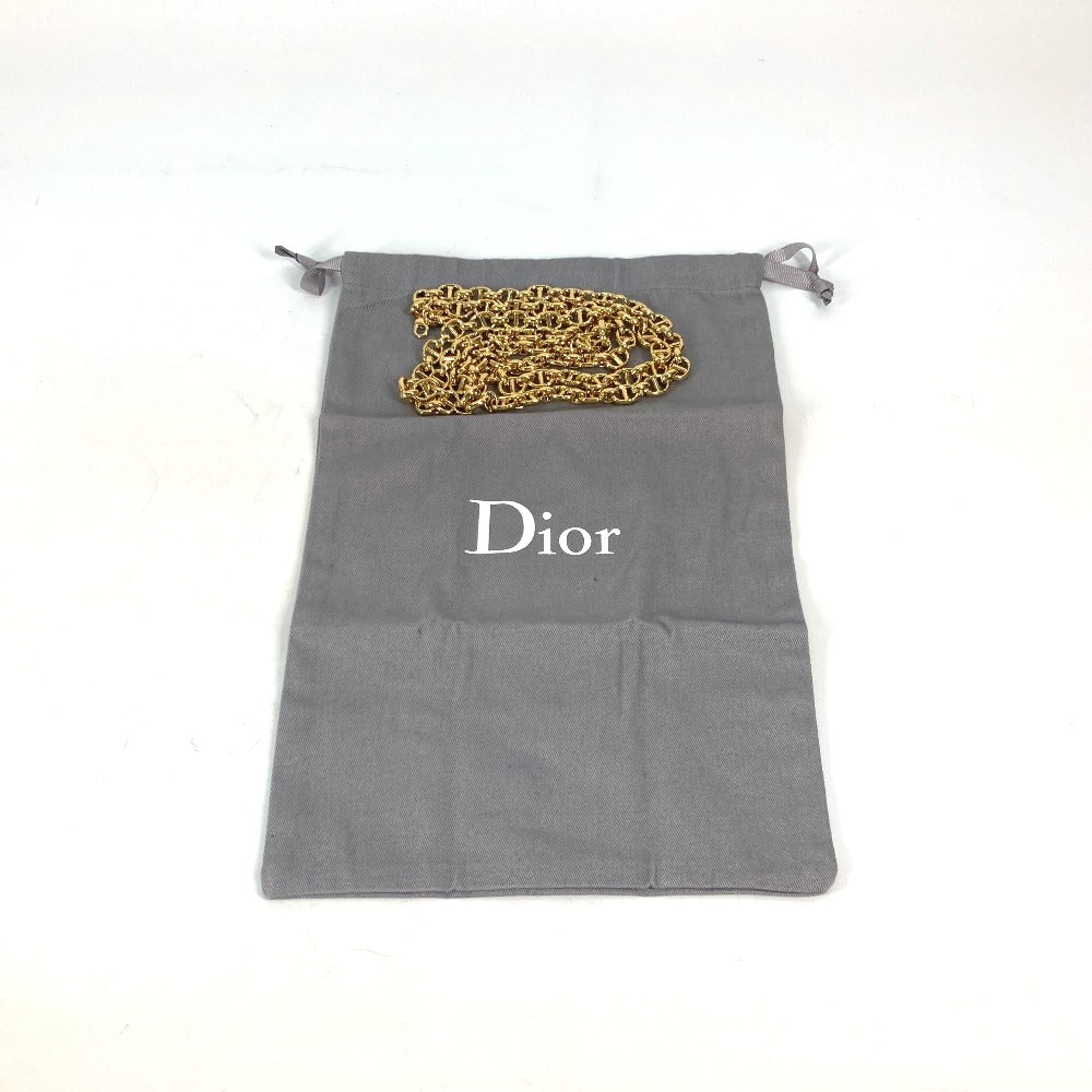 Dior Handbag M8641 Ubbu Leather Brown Clutch Bag Cd Diordouble Medium Bag Women Used Authentic