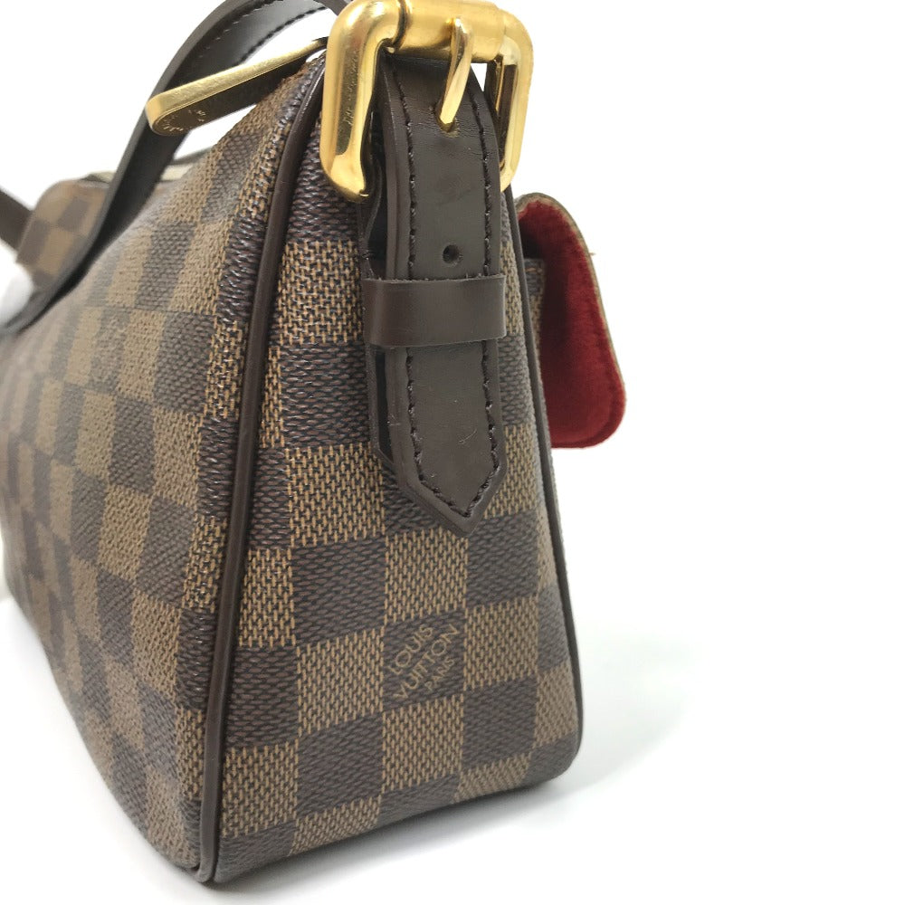 Louis Vuitton Shoulder Bag N60006 Damier Canvas Brown Damier Ravello Gm Women Used Authentic