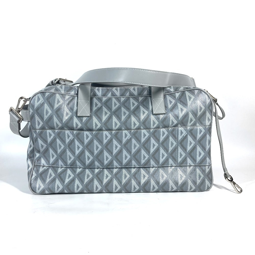 Dior Shoulder Bag 1 Esdu035 Cdp H42 E Canvas, Leather Gray Cd Diamond Dior Hit The Road Pet Carrier Bag Unisex(unisex) Used Authentic