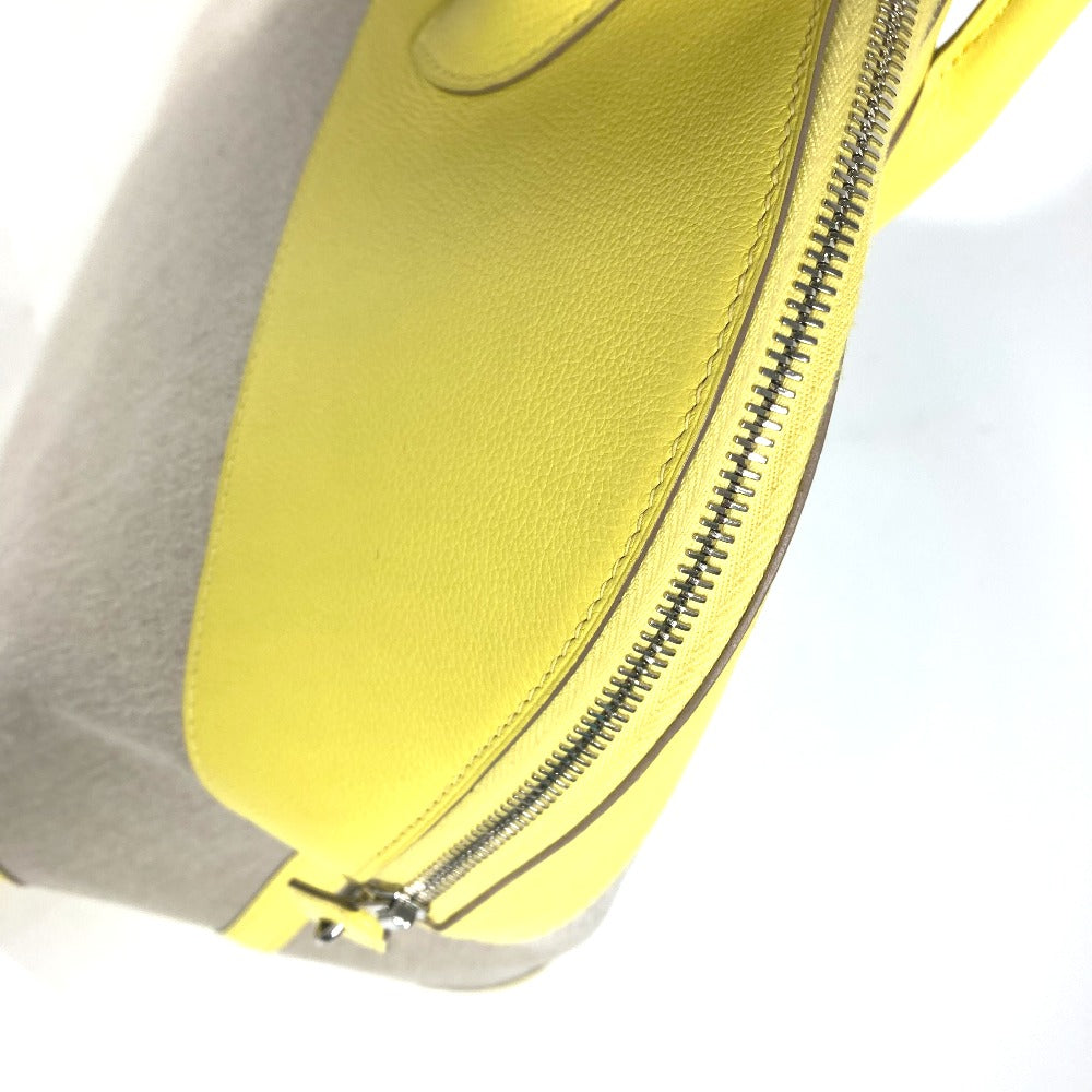 Hermes Tote Bag Swift, Toile H Yellow Shoulder Bag Boston Duffel Bag Bored 45 Women Used Authentic