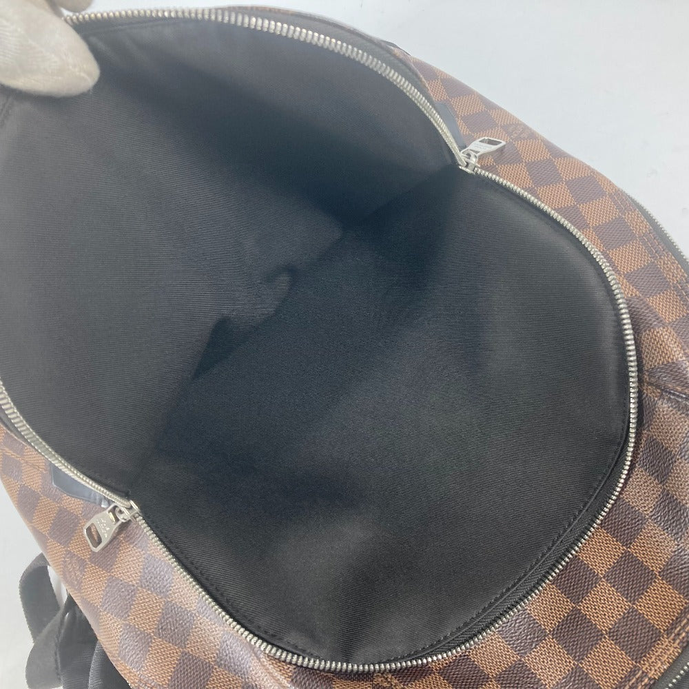 Louis Vuitton Backpack N41558 Damier Canvas Brown Damier Jake Unisex(unisex) Used Authentic