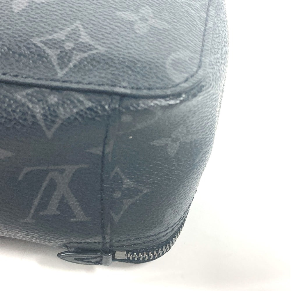 Louis Vuitton Pouch M44697 Monogram Eclipse Canvas Black Monogram Eclipse Cube De Langemont Pm Women Used Authentic