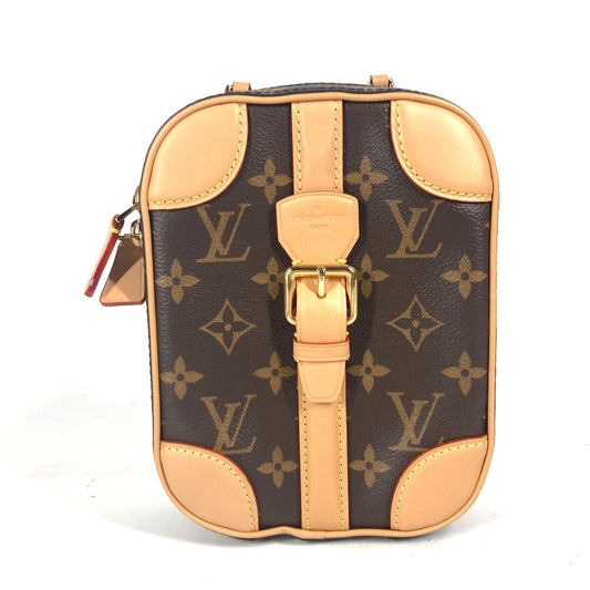 Louis Vuitton Shoulder Bag M68623 Monogram Canvas Brown Monogram Varisette Vertical Unisex(unisex) Used Authentic