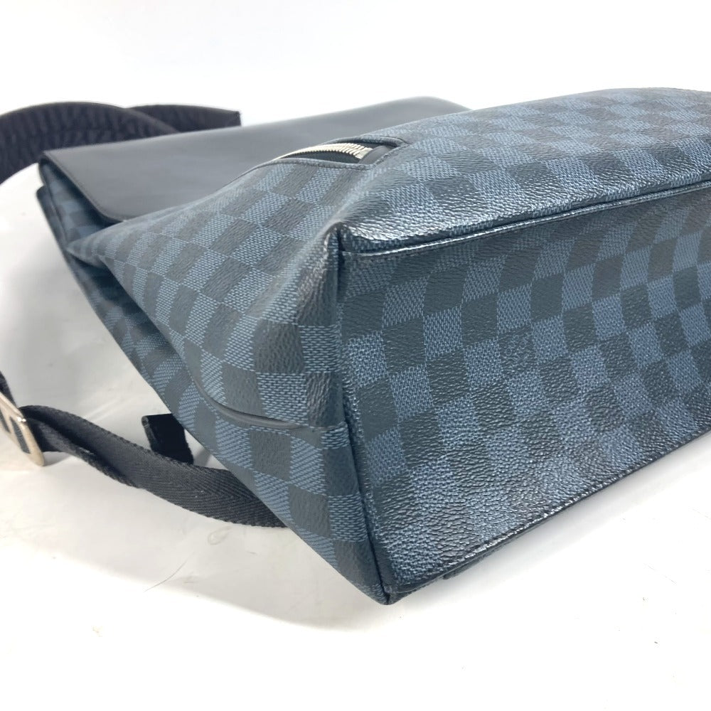 Louis Vuitton Backpack N41586 Damier Cobalt Canvas Navy Damier Cobalt Newport Unisex(unisex) Used Authentic