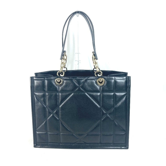 Dior Shoulder Bag M8720 Ozvj Leather Black Essential Small Tote Bag Essential Women Used Authentic