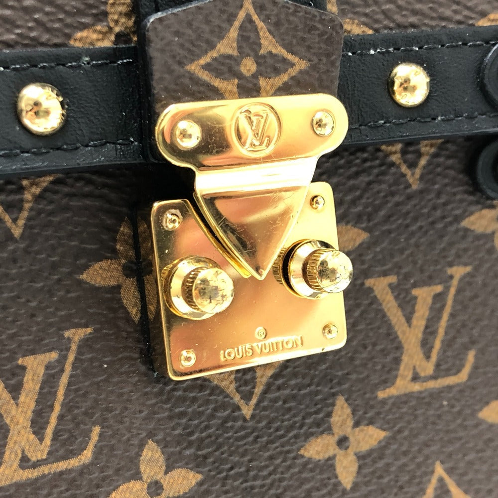 Louis Vuitton Shoulder Bag M63913 Monogram Canvas Brown Monogram Pochette Trunk Vertical