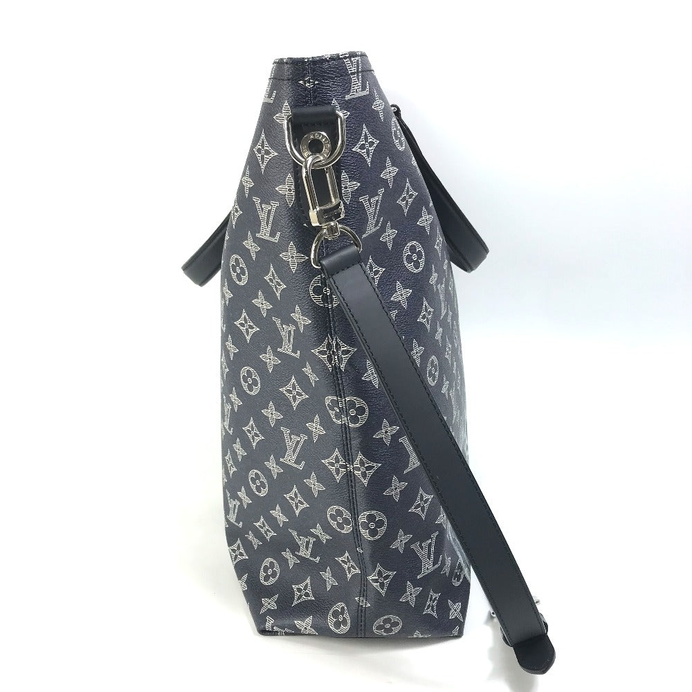 Louis Vuitton Tote Bag M54127 Monogram Savanna Canvas Navy Monogram Savanna Jake And Dinos Chapman