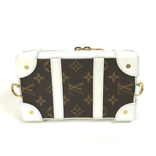 Louis Vuitton Shoulder Bag M80102 Leather, Monogram Canvas White L Vx Nba Soft Trunk Phone Box Mens Used Authentic