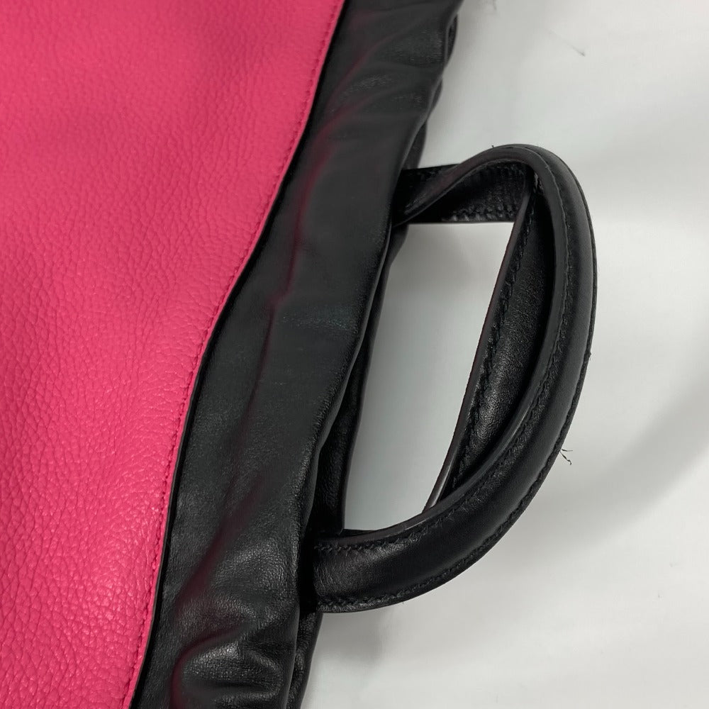 Gucci Backpack 516639 Leather Pink Drawstring Pouch Included Drawstring Backpack Women Used Authentic