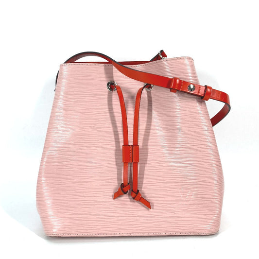 Louis Vuitton Shoulder Bag M54370 Epi Leather Pink Epi Neonoe Women Used Authentic