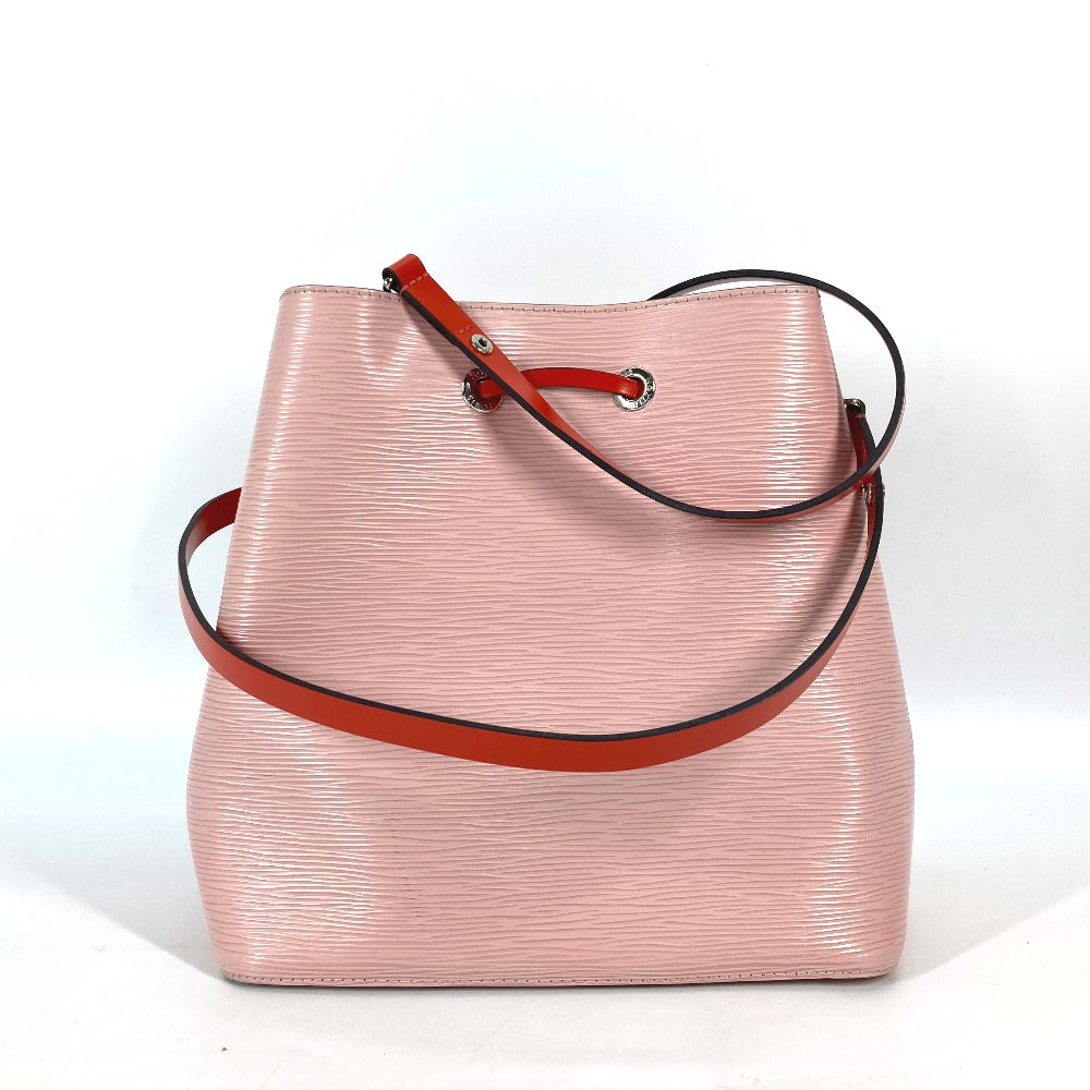 Louis Vuitton Shoulder Bag M54370 Epi Leather Pink Epi Neonoe Women Used Authentic