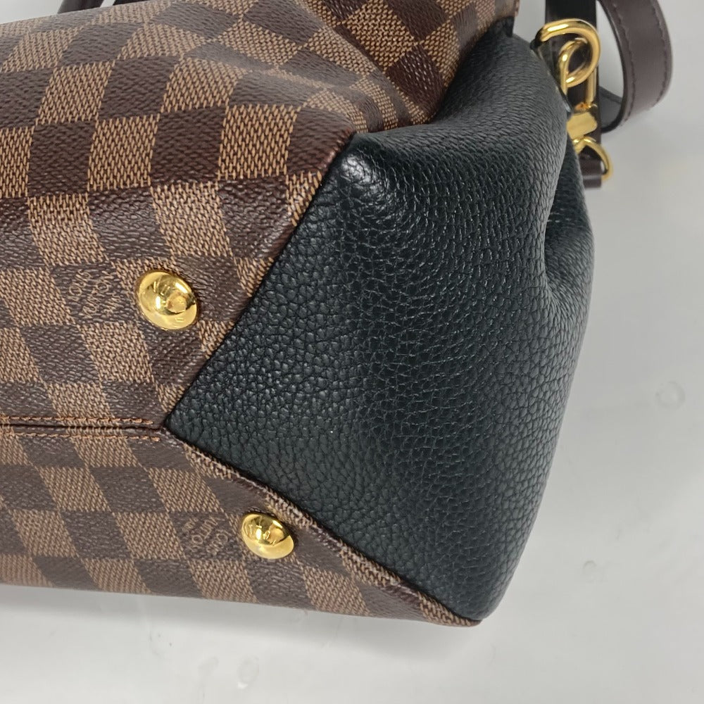 Louis Vuitton Tote Bag N41673 Damier Canvas Brown Damier Brittany Women Used Authentic