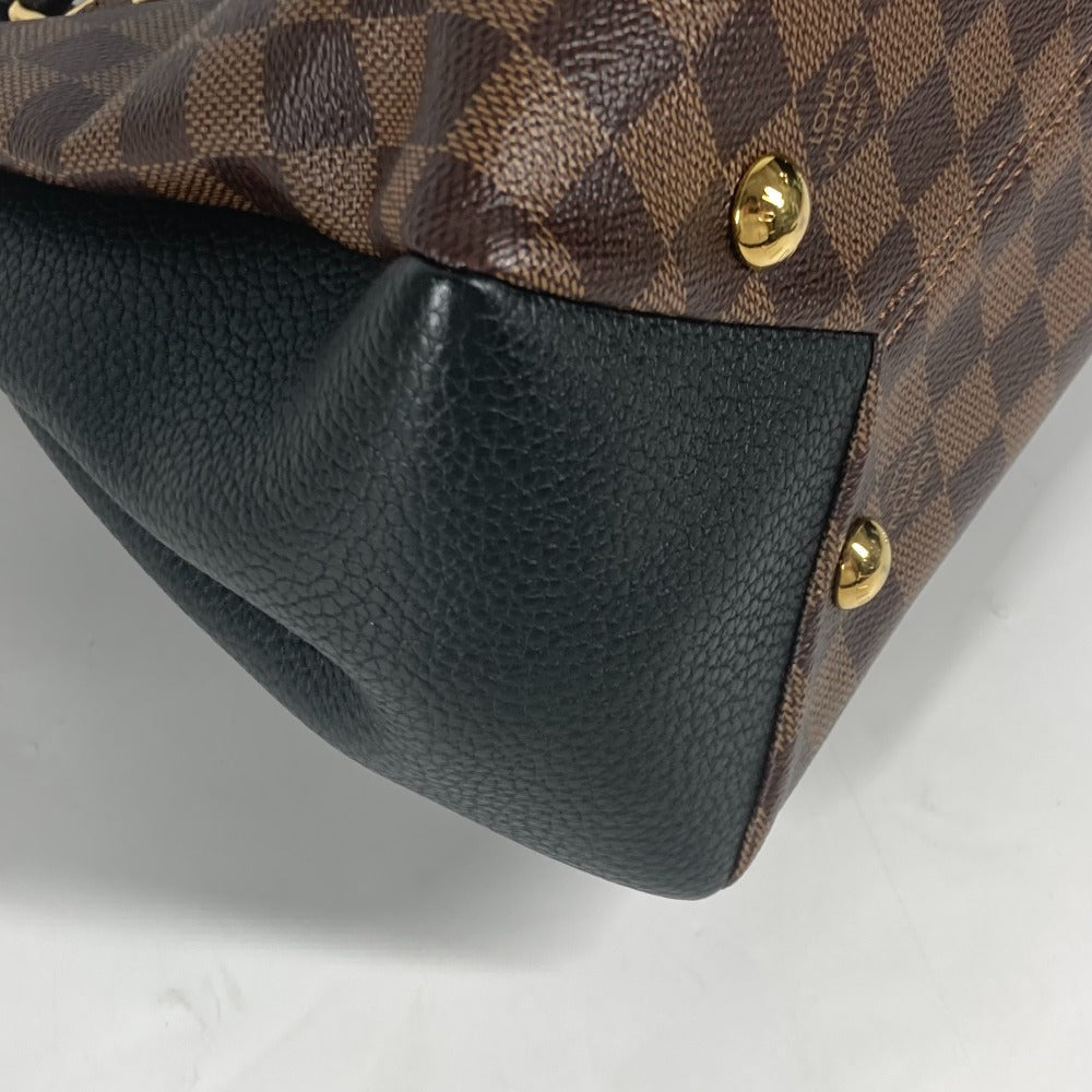 Louis Vuitton Tote Bag N41673 Damier Canvas Brown Damier Brittany Women Used Authentic