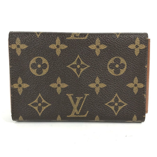 Louis Vuitton Pouch M58648 Monogram Canvas Brown Monogram Playing Card Case Unisex(unisex) Used Authentic