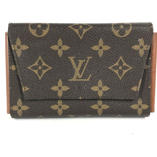 Louis Vuitton Pouch M58648 Monogram Canvas Brown Monogram Playing Card Case Unisex(unisex) Used Authentic