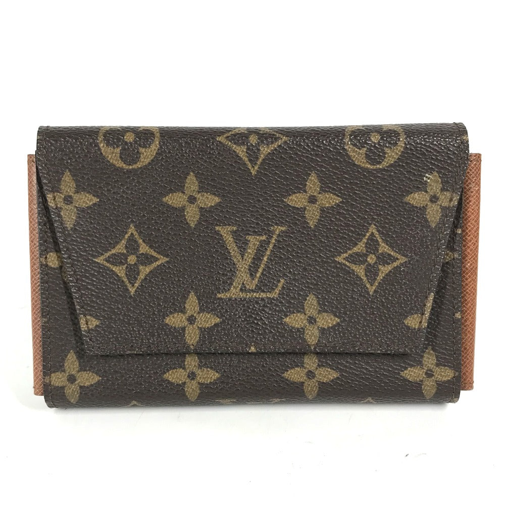 Louis Vuitton Pouch M58648 Monogram Canvas Brown Monogram Playing Card Case Unisex(unisex) Used Authentic