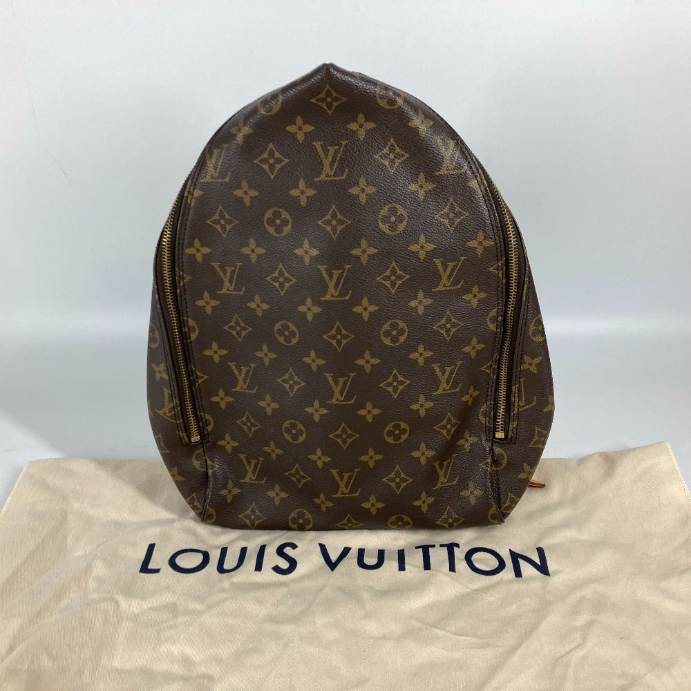 Louis Vuitton Backpack M99030 Monogram Canvas Brown Monogram 100th Anniversary Sybilla Design Shopping In The Rain Mens Used Authentic