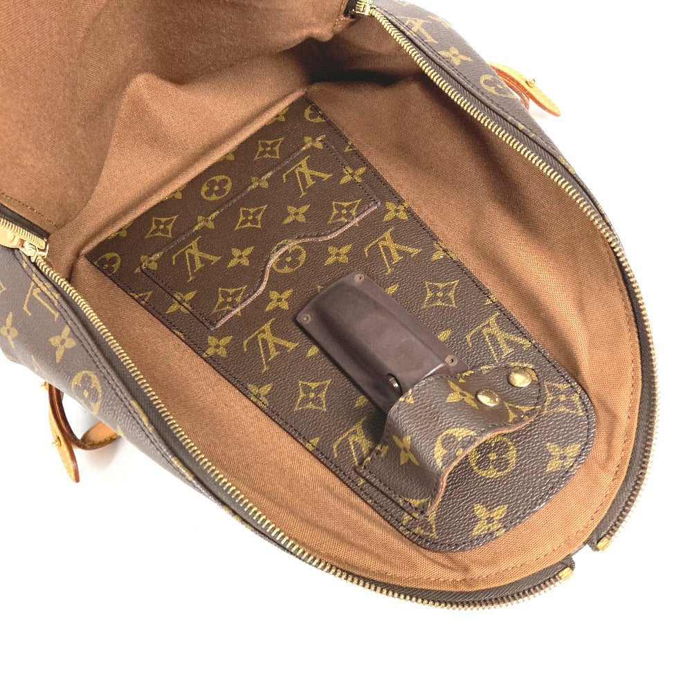 Louis Vuitton Backpack M99030 Monogram Canvas Brown Monogram 100th Anniversary Sybilla Design Shopping In The Rain Mens Used Authentic