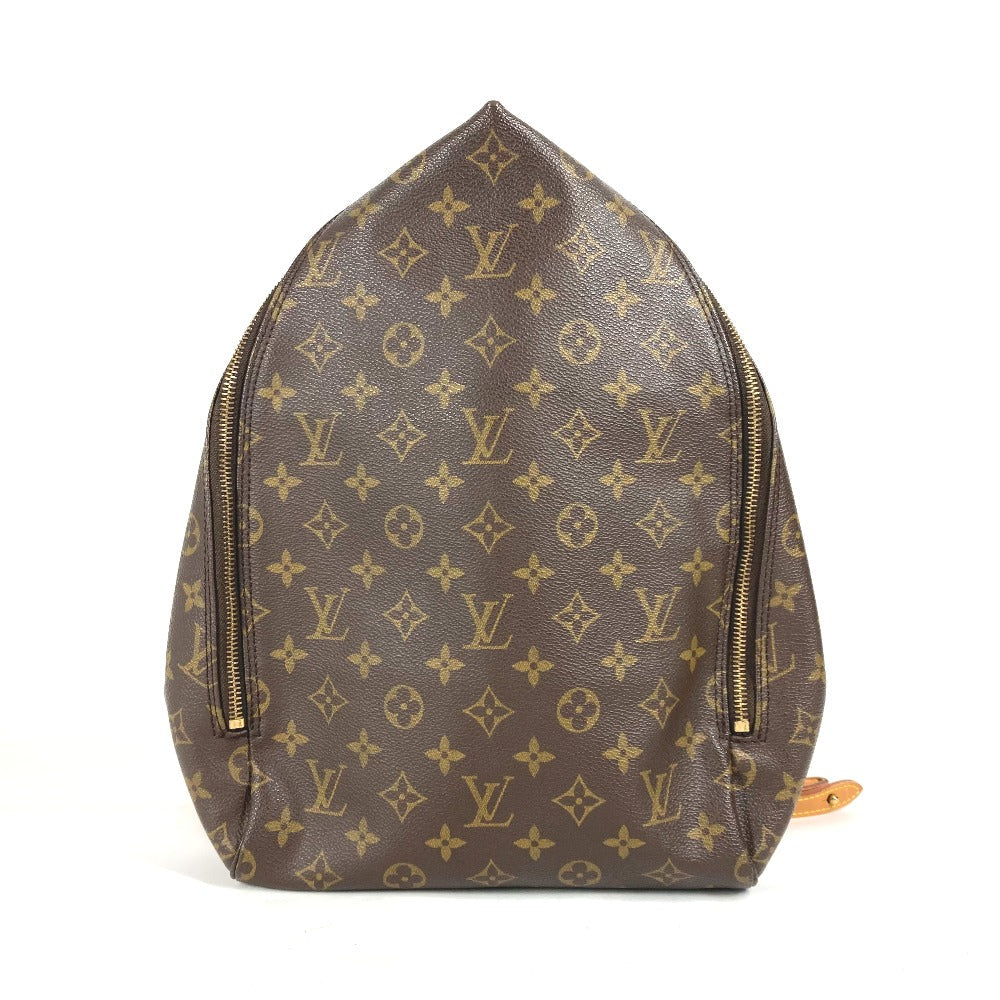 Louis Vuitton Backpack M99030 Monogram Canvas Brown Monogram 100th Anniversary Sybilla Design Shopping In The Rain Mens Used Authentic