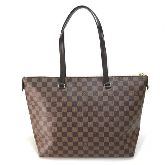 Louis Vuitton Shoulder Bag N41013 Damier Canvas Brown Damier Jena Mm Women Used Authentic