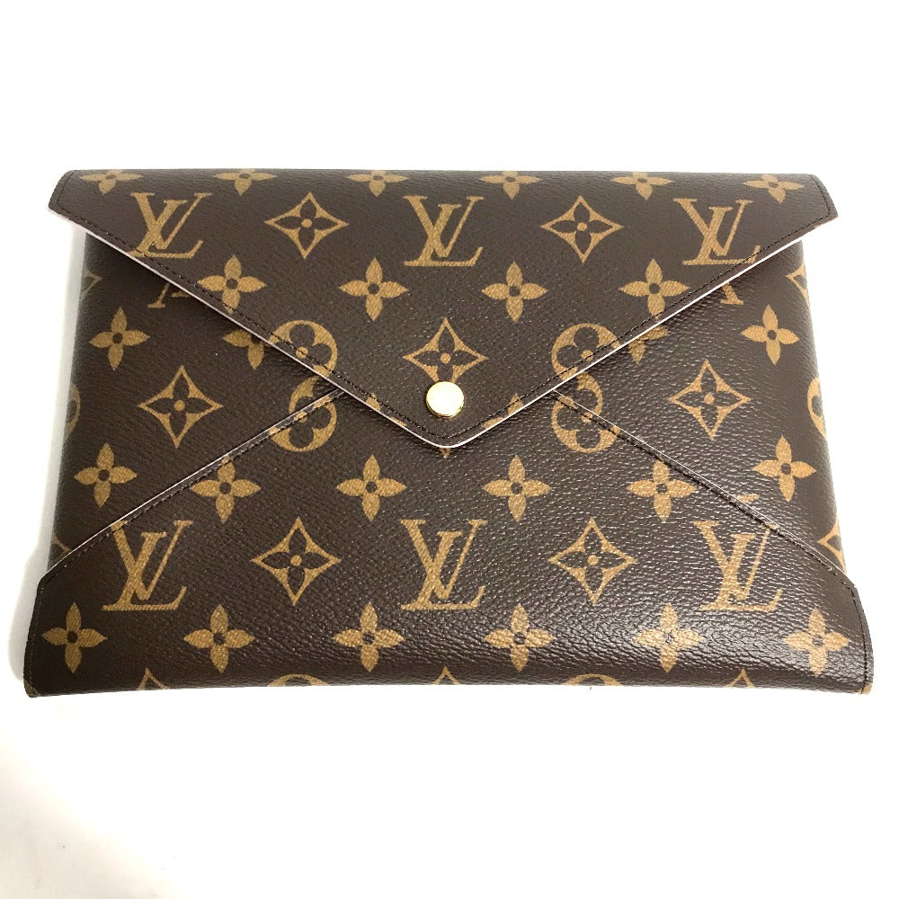 Louis Vuitton Clutch Bag M62034 Monogram Canvas Brown Monogram 3 Piece Set Pochette Kirigami Women Secondhand Authentic