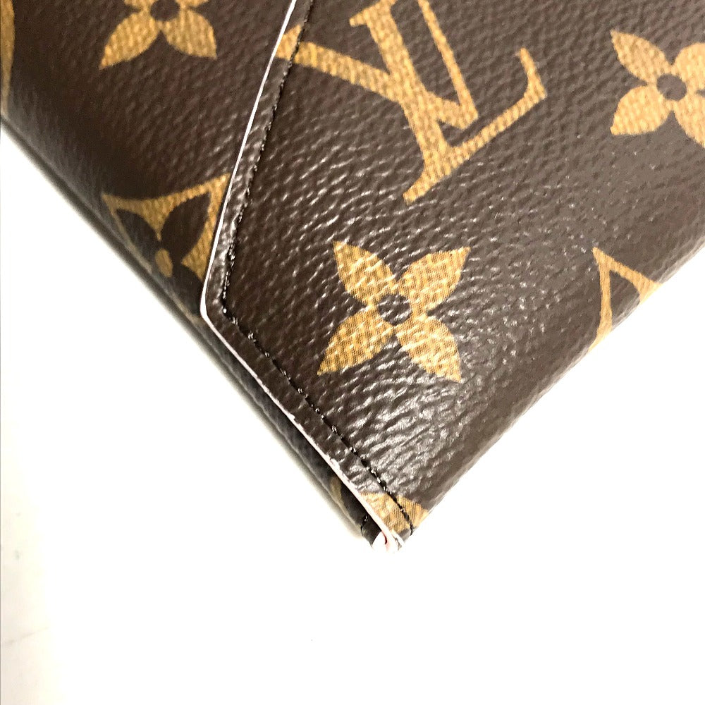 Louis Vuitton Clutch Bag M62034 Monogram Canvas Brown Monogram 3 Piece Set Pochette Kirigami Women Secondhand Authentic