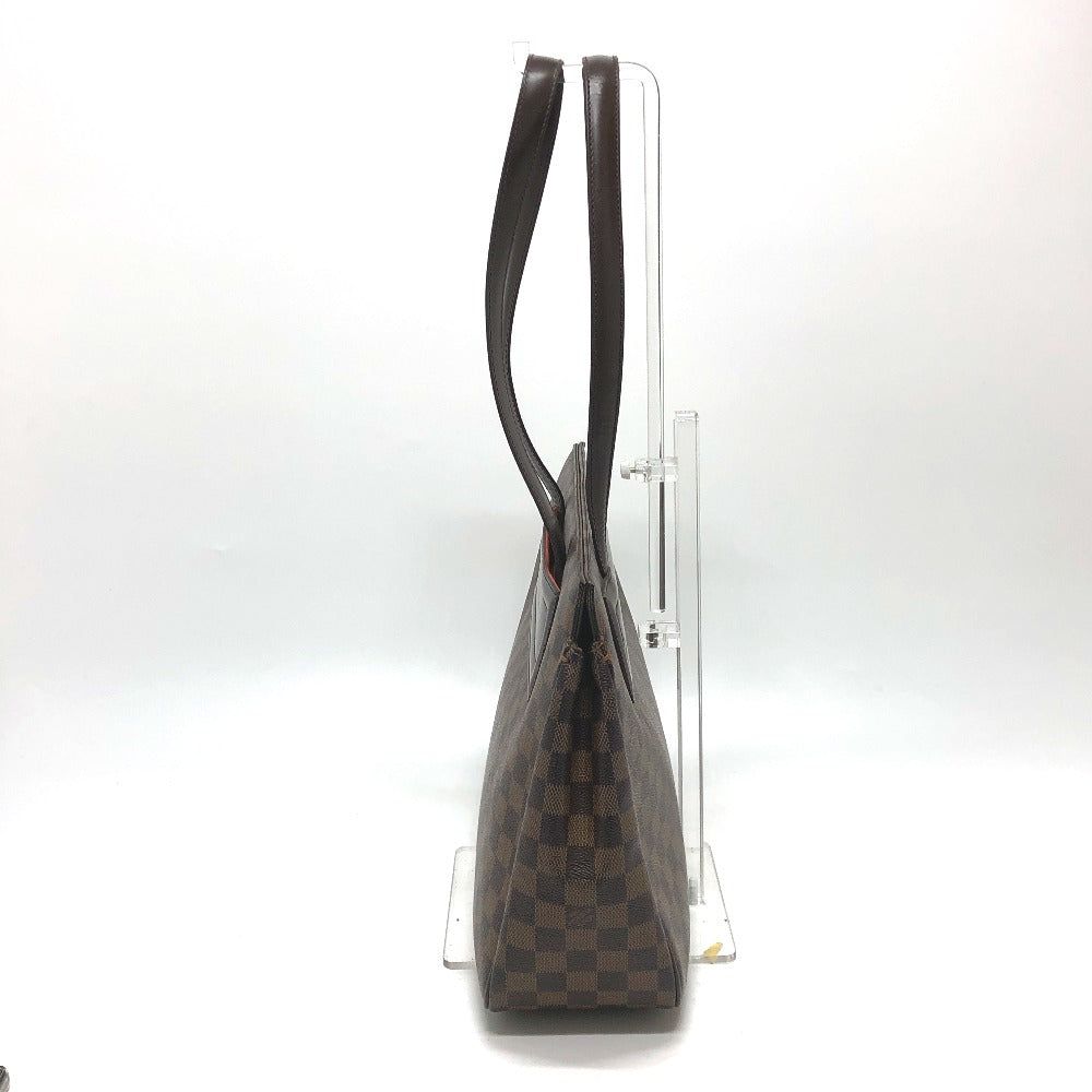 Louis Vuitton Tote Bag N51123 Damier Canvas Brown Damier Parioli Pm Women Used Authentic