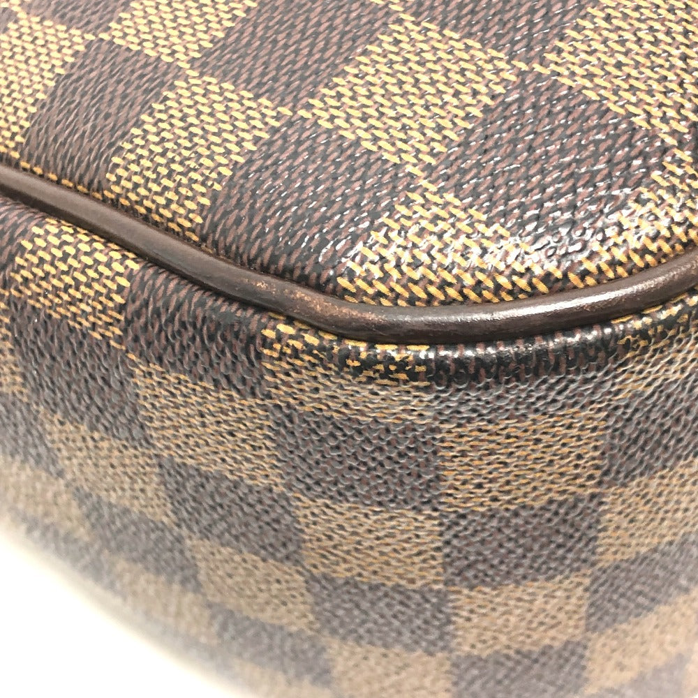 Louis Vuitton Tote Bag N51123 Damier Canvas Brown Damier Parioli Pm Women Used Authentic