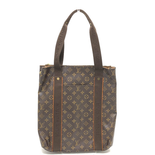 Louis Vuitton Tote Bag M53013 Damier Canvas Brown Hippo Bobour Women Secondhand Authentic