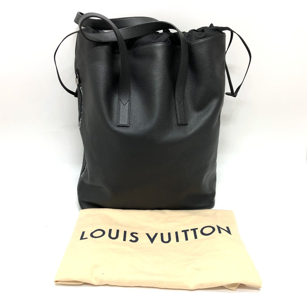 Louis Vuitton Tote Bag M59203 Calf Leather Silver Metal Mahina Bella Women Used Authentic