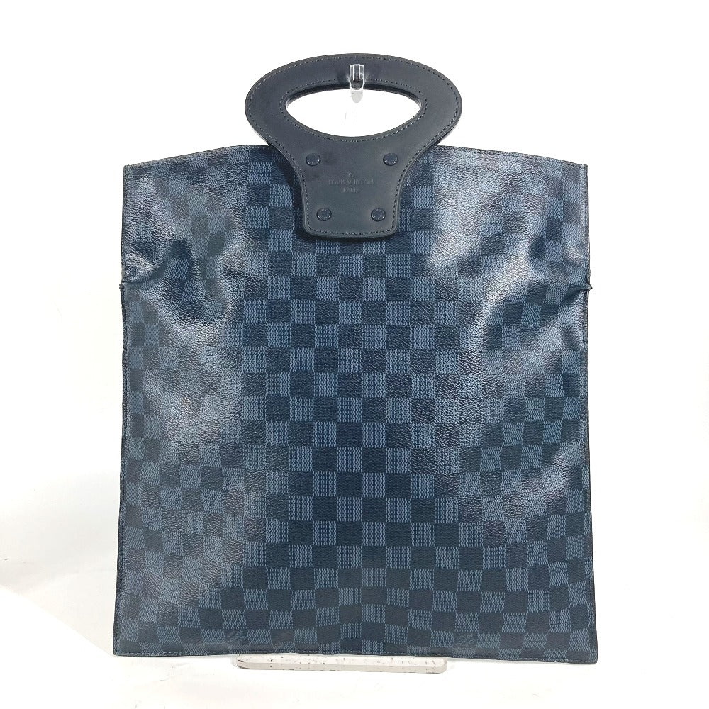 Louis Vuitton Clutch Bag N51101 Damier Cobalt Canvas Navy Damier Cobalt Portfolio Mens Used Authentic