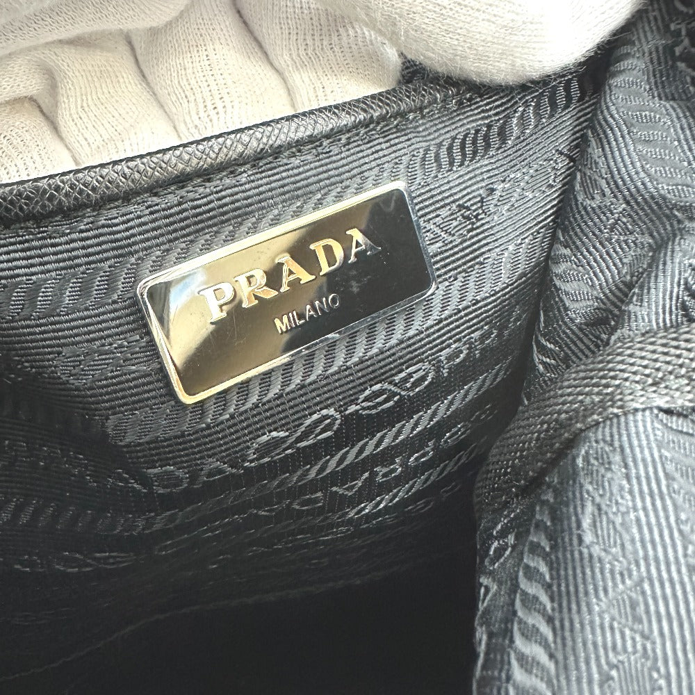 Prada Backpack Nylon / Leather Multicolor Quilting Multi Mens Used Authentic