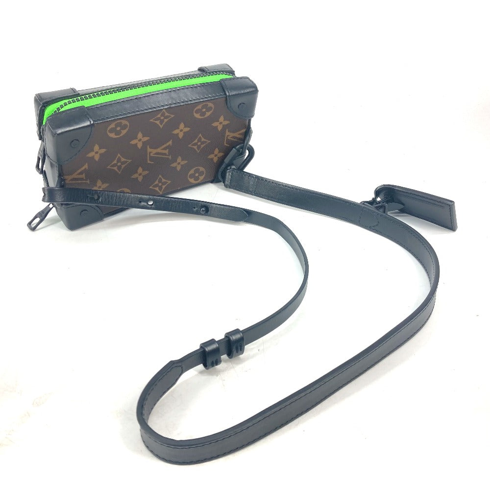 Louis Vuitton Shoulder Bag M80144 Monogram Canvas Brown Monogram Soft Trunk Phone Box Unisex(unisex) Used Authentic