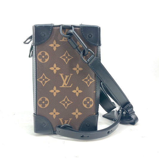 Louis Vuitton Shoulder Bag M80144 Monogram Canvas Brown Monogram Soft Trunk Phone Box Unisex(unisex) Used Authentic