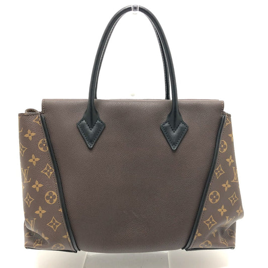 Louis Vuitton Handbag M41061 Monogram Canvas, Cuir Orfevre Leather Brown Monogram Tote W Pm