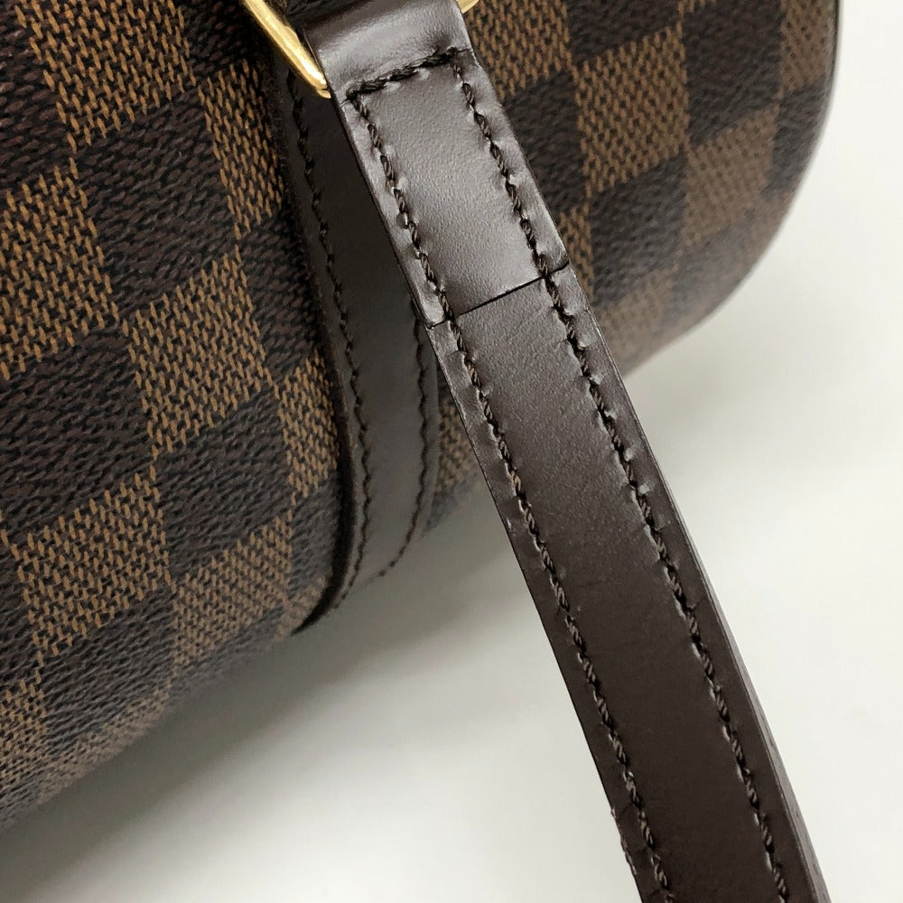 Louis Vuitton Handbag N51303 Damier Canvas Brown Damier Papillon 30 Women Used Authentic