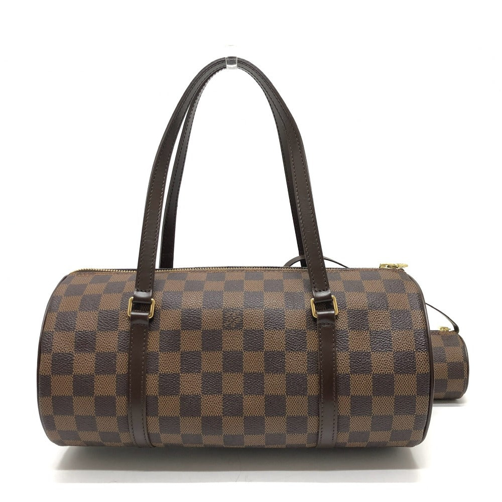 Louis Vuitton Handbag N51303 Damier Canvas Brown Damier Papillon 30 Women Used Authentic