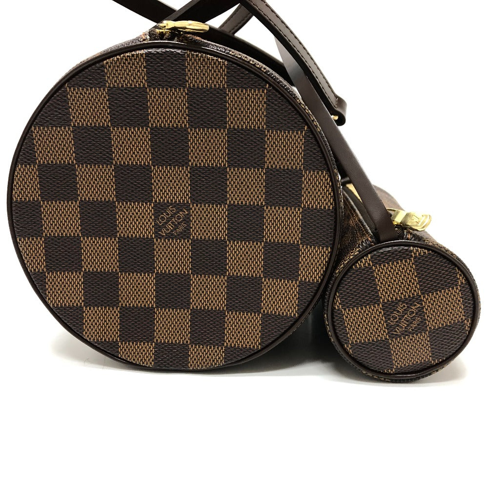 Louis Vuitton Handbag N51303 Damier Canvas Brown Damier Papillon 30 Women Used Authentic